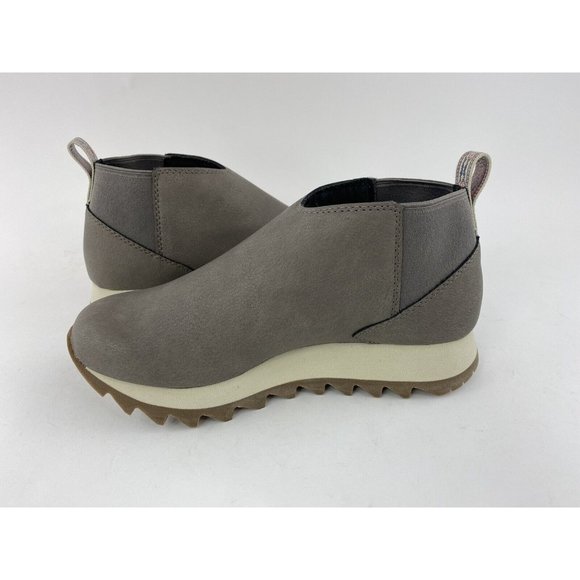 Merrell Alpine Chelsea Woman's Boots Brown White Boot Slip On Faux Leather - Picture 11 of 12